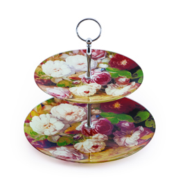 Glass plate on the rack