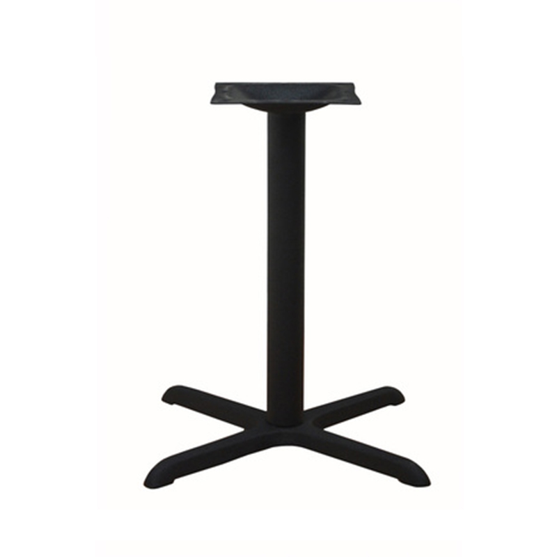 Crossed Coffee Shop Table Leg Dining Table Base