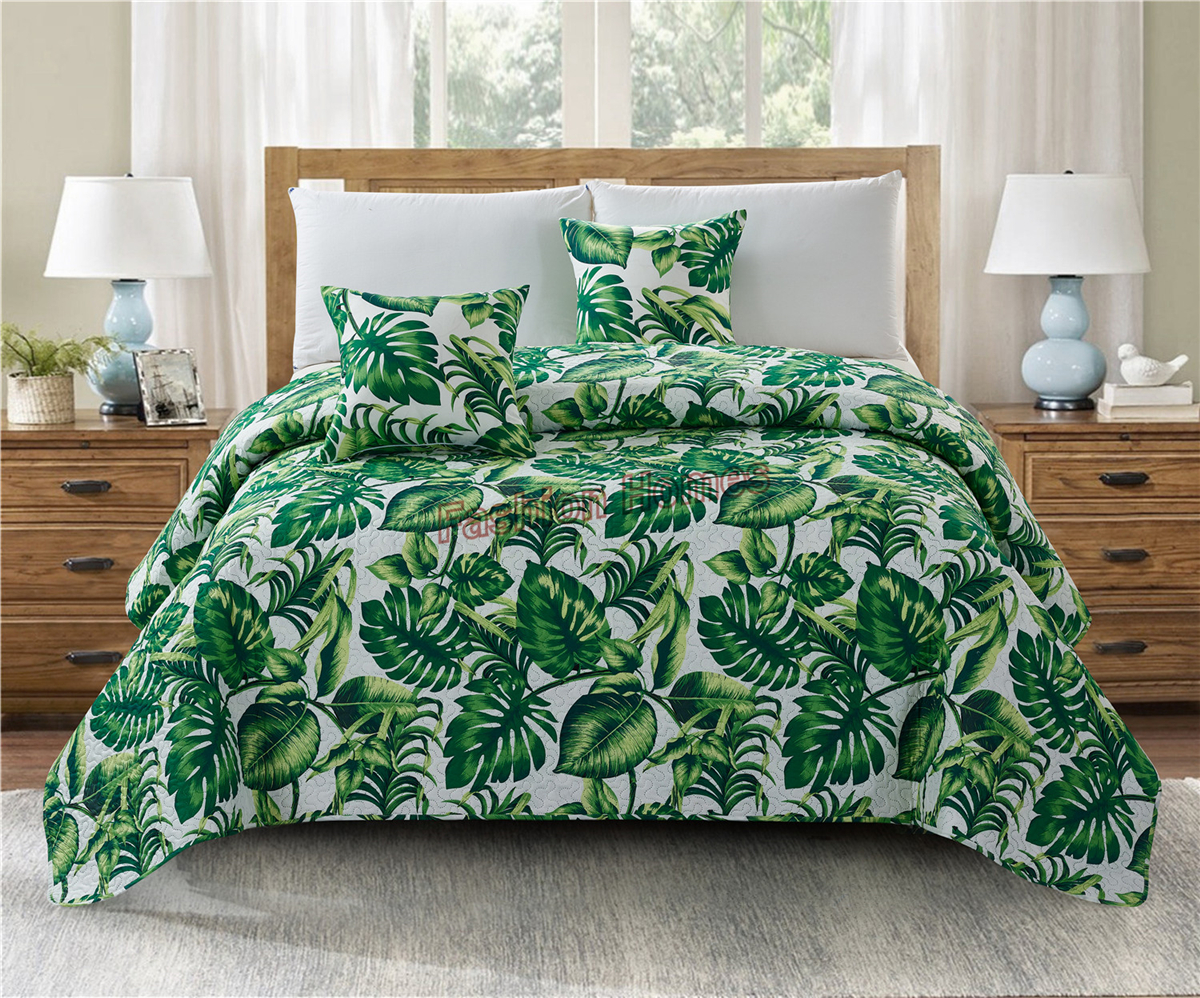 2020 New microfiber Print Quilt set