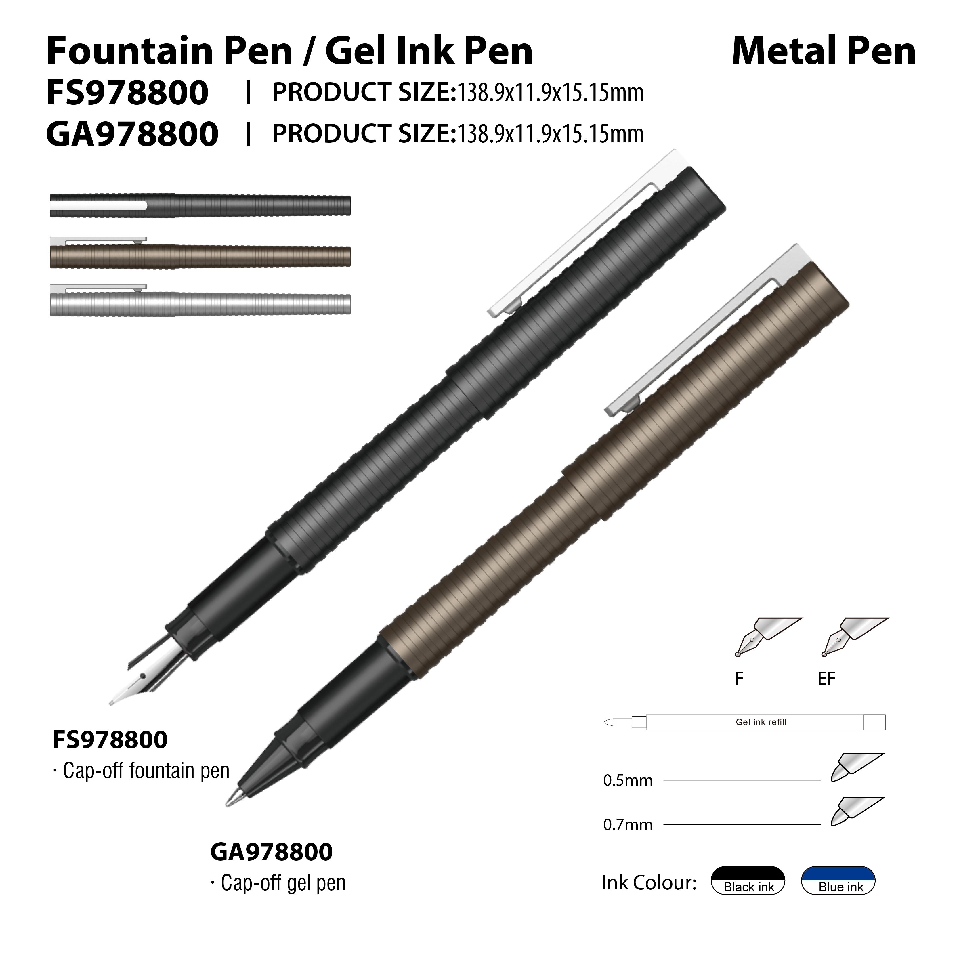 Fountain Pen*Gel Ink Pen