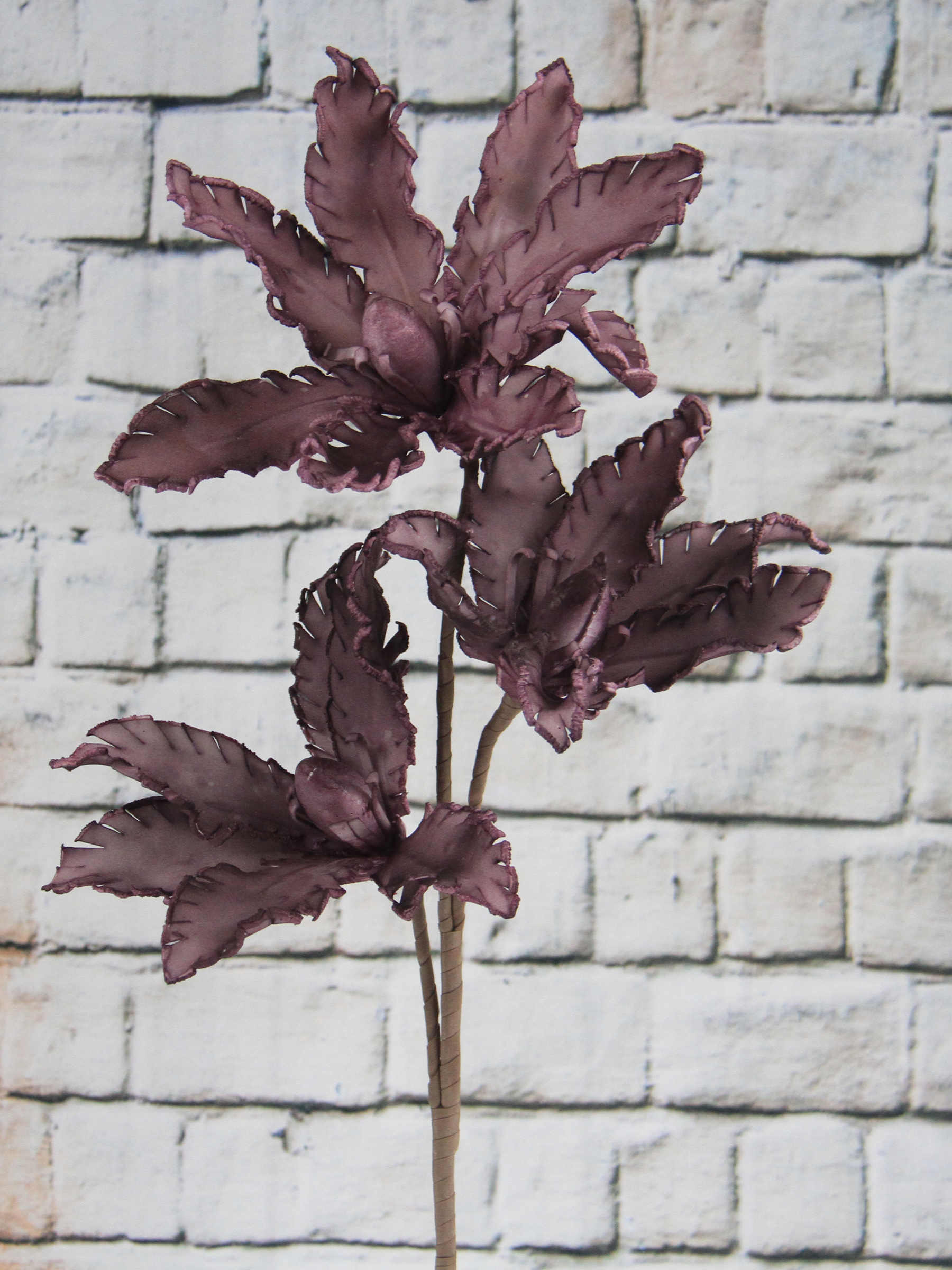 85cm Artificial Decorative Foam Flower Magnolia With Notch