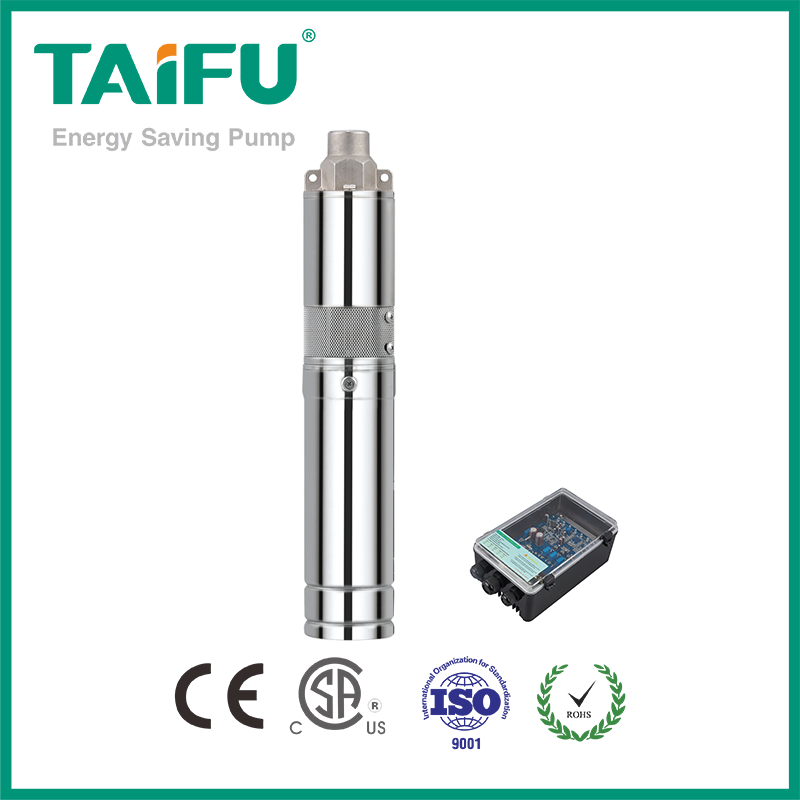 3''4'' DC Brushless permanent magnet deep well Solar water pump system