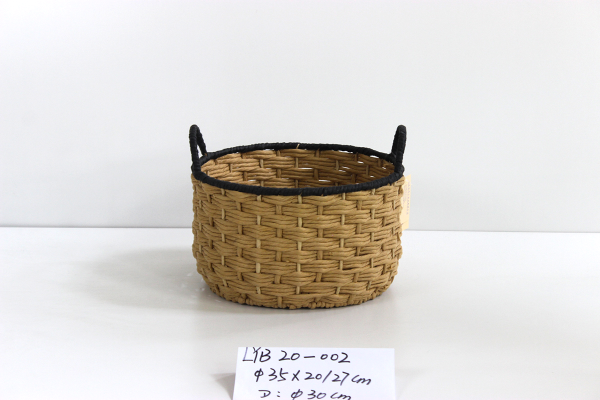 paper rope woven storage box