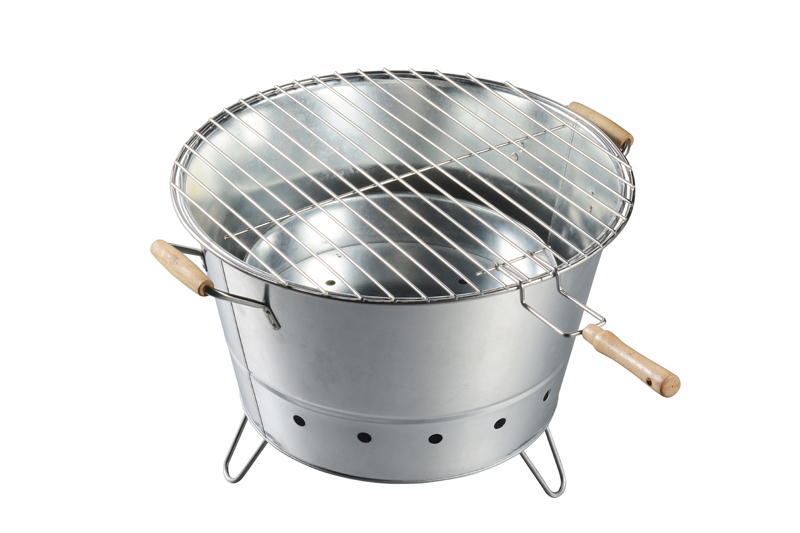 Big Size Galvanized Steel BBQ Bucket
