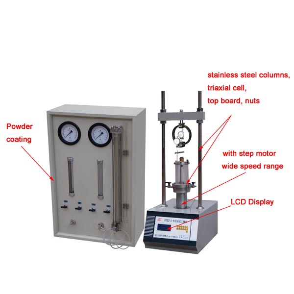10KN Light-duty Triaxial Test Set