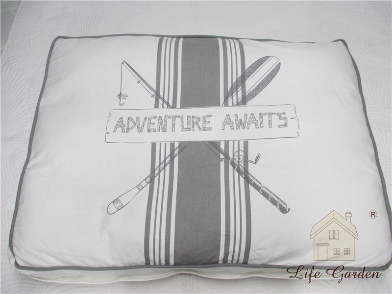 100% cotton big pet cushion