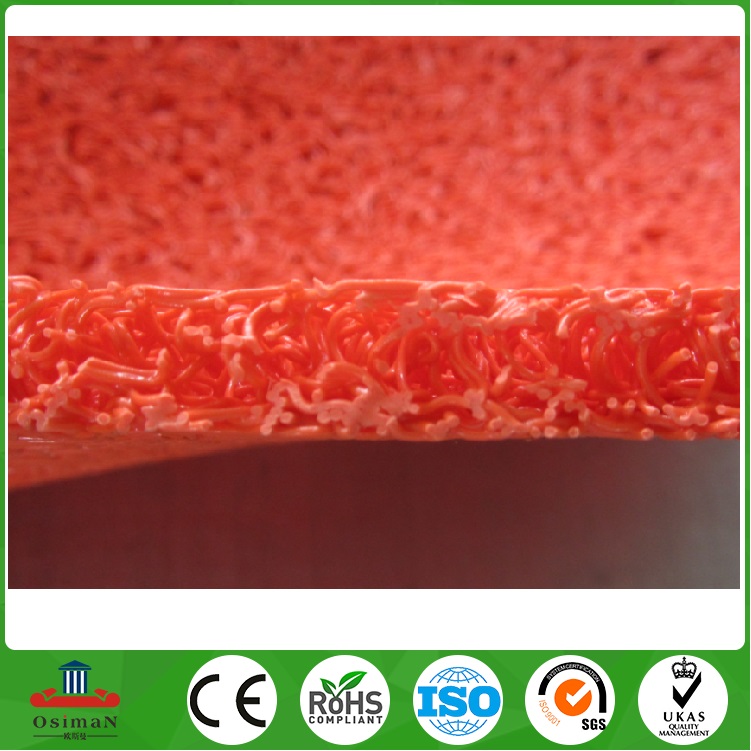 PVC coil mat without backing