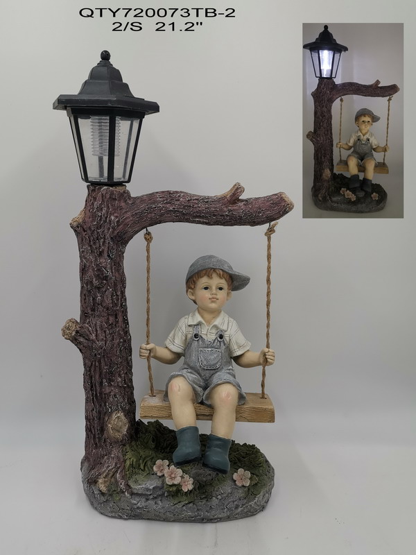 Garden kid with solar