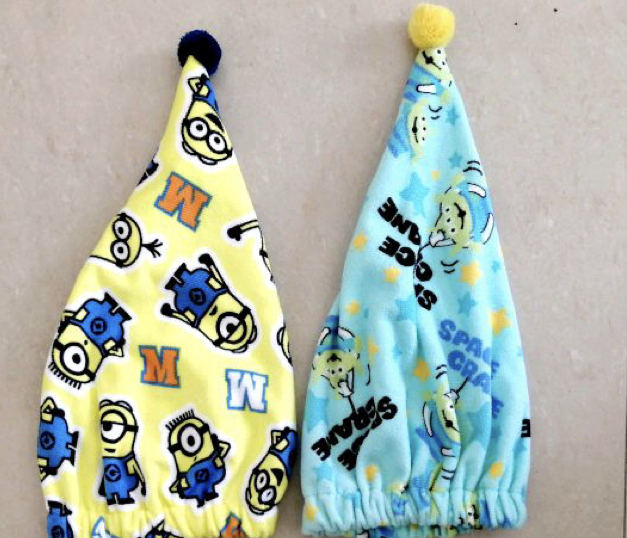 Microfiber disperse printing shower cap