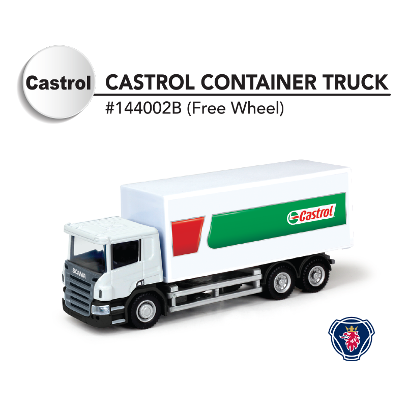 1:64 Scania Castrol Container Truck
