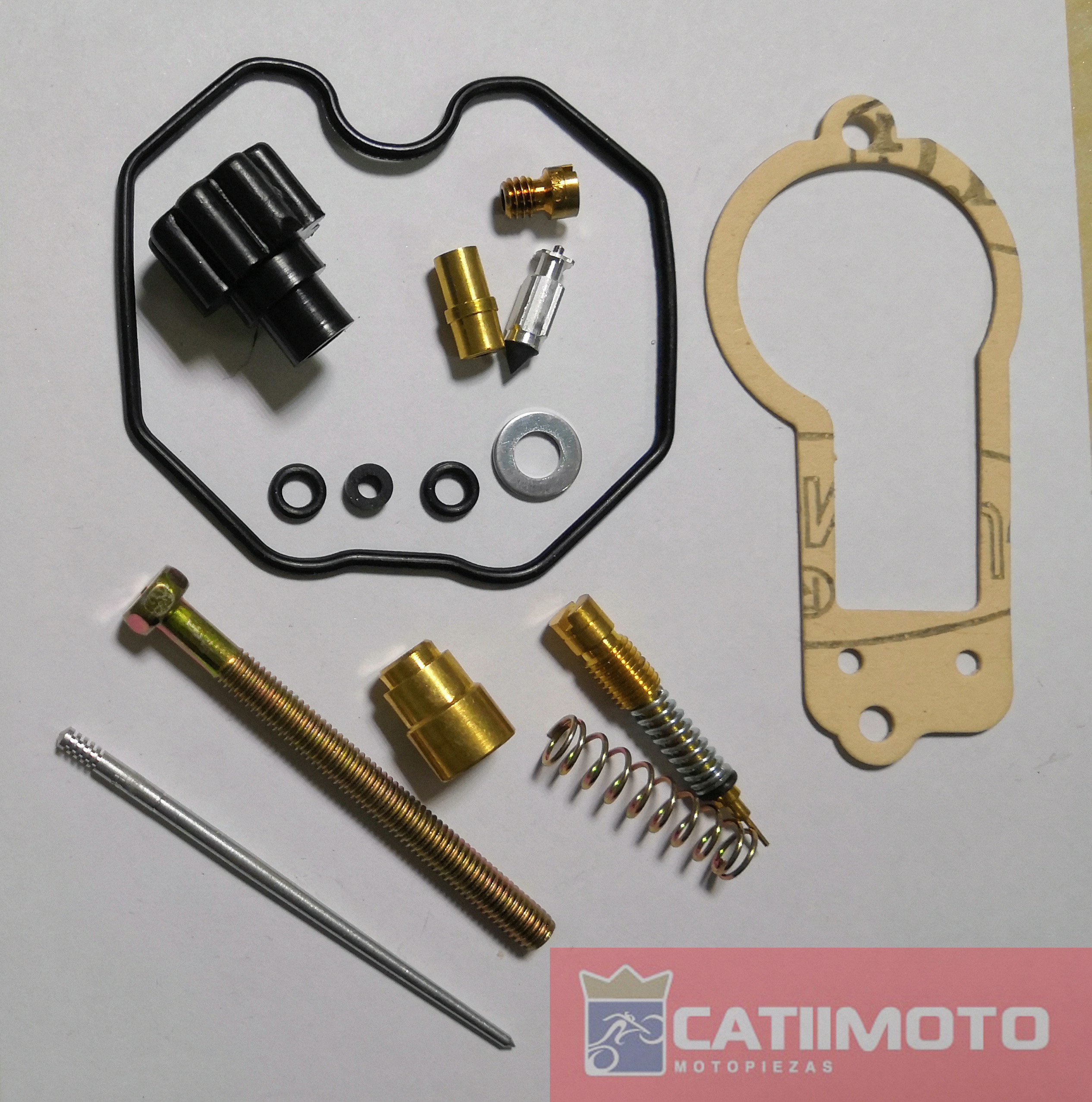 Motorcycle carburator repair kit
