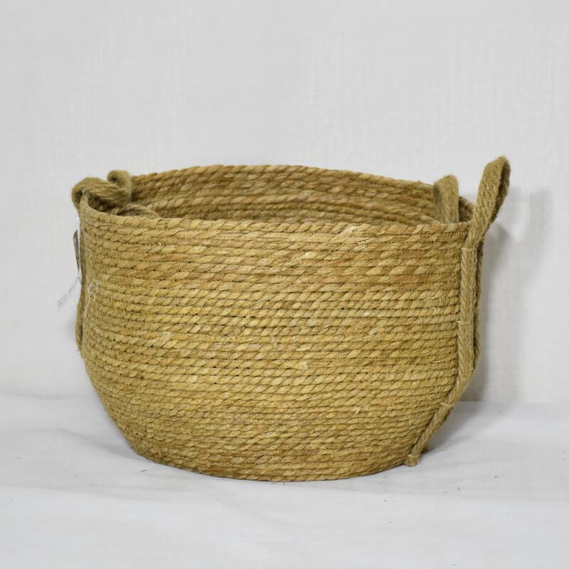 Woven Straw Basket