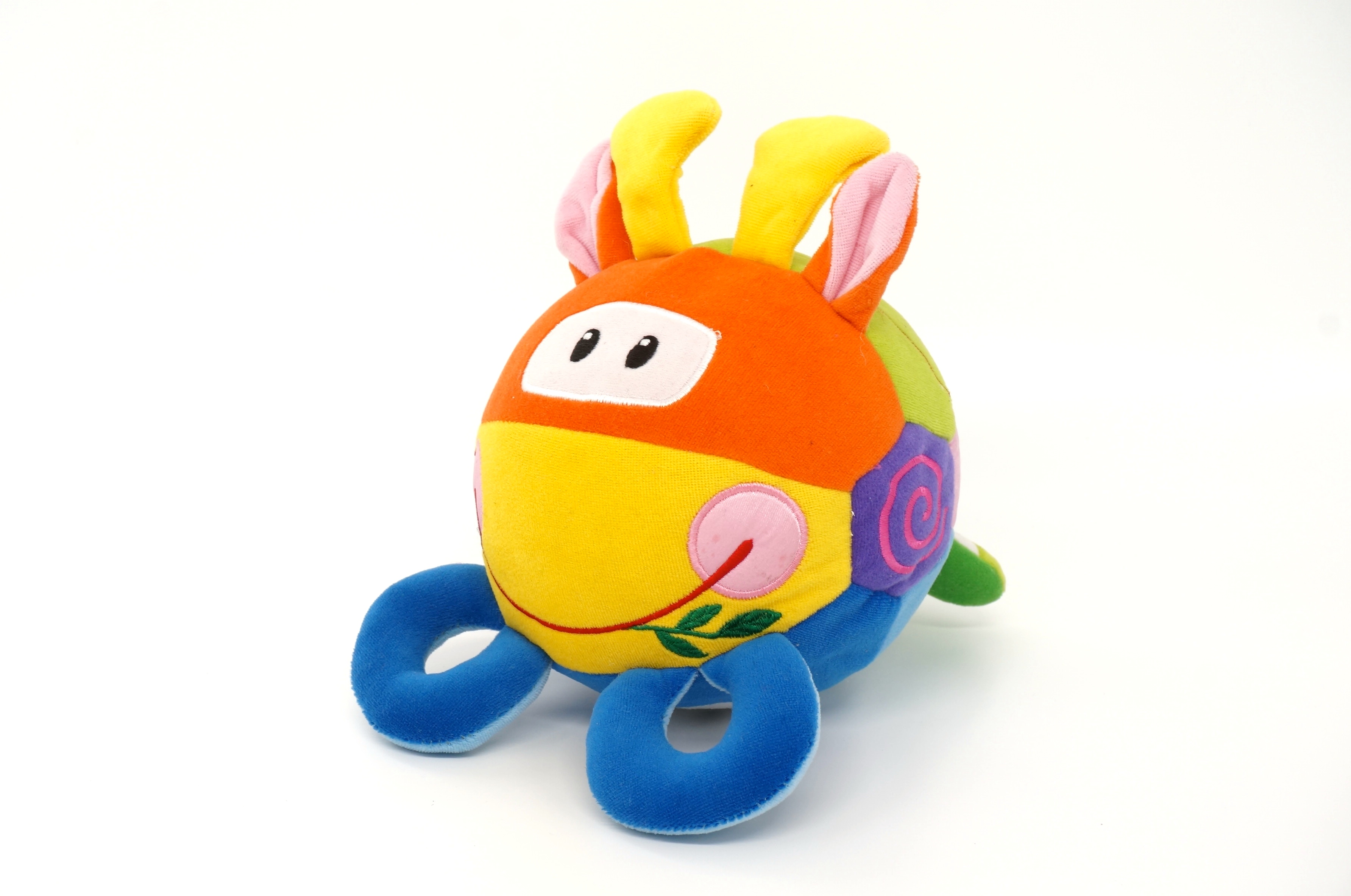 Activity ball toy with different faces