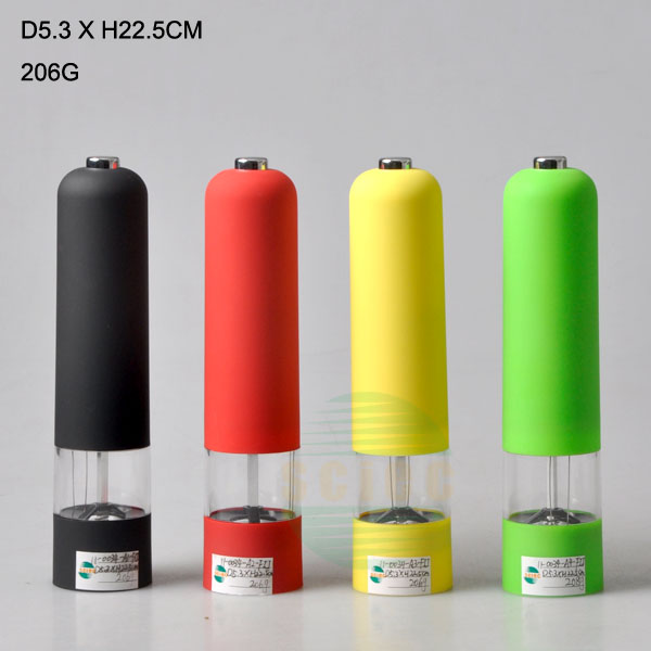 Wholesale salt pepper grinder glass bottle