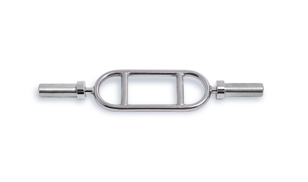 34" chrome olympic bar