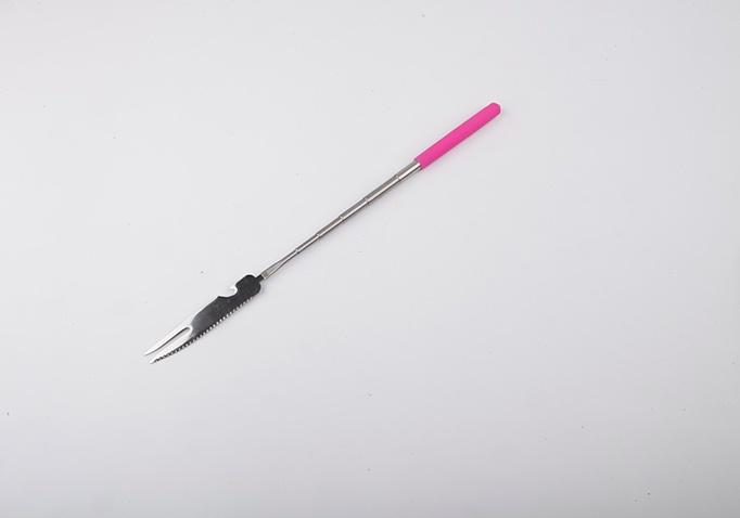 Telescopic Knife, Extendable Knife , BBQ Knife, bbq, Fork, Knife for western food，stainless steel knife