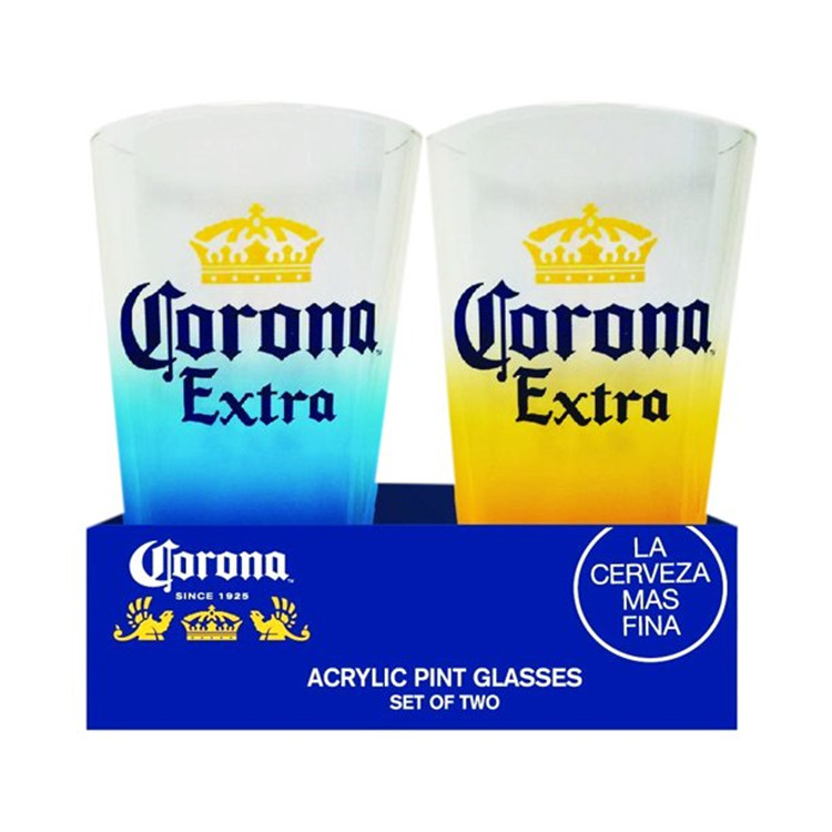 16oz customized logo beer pint glass