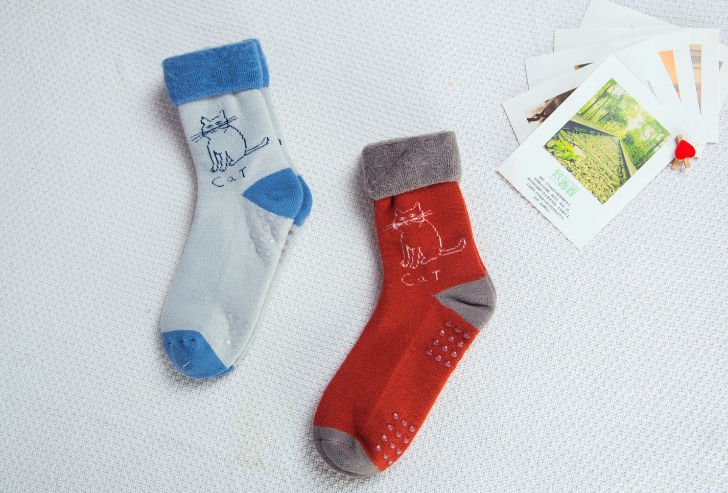 Woman acrylic socks