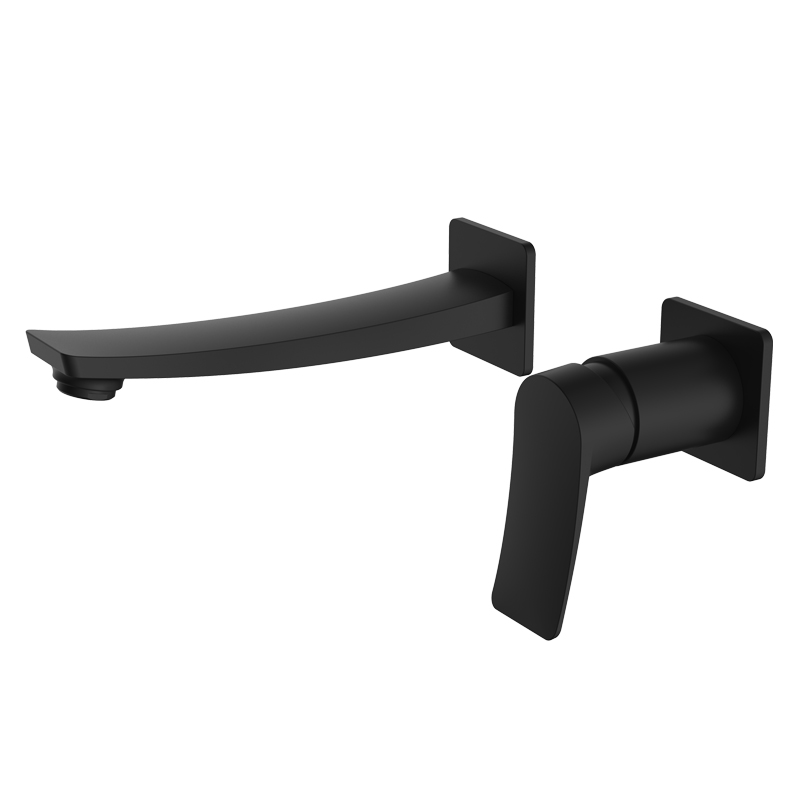 Single handle concealed basin mixer