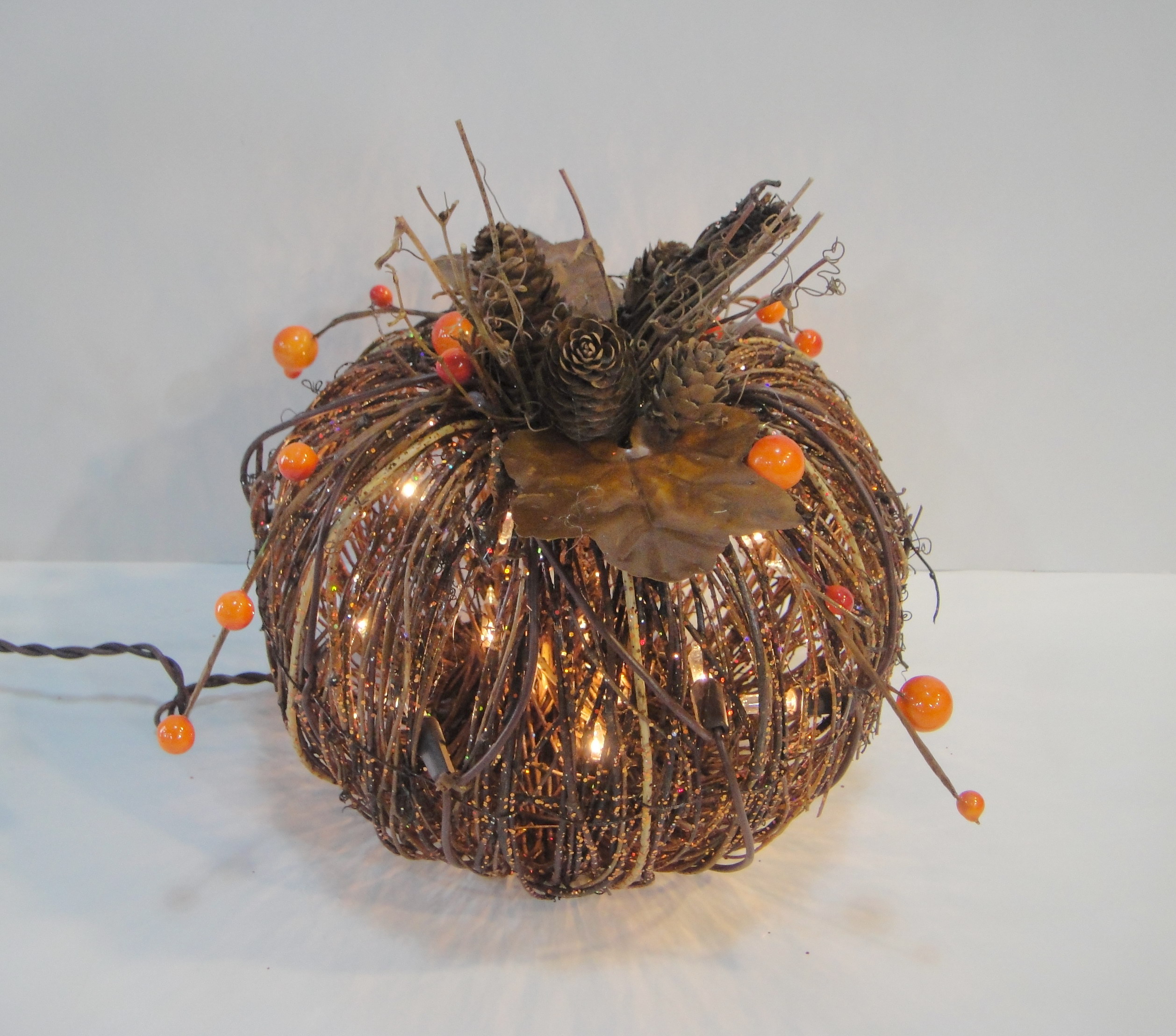 Rattan Pumpkin