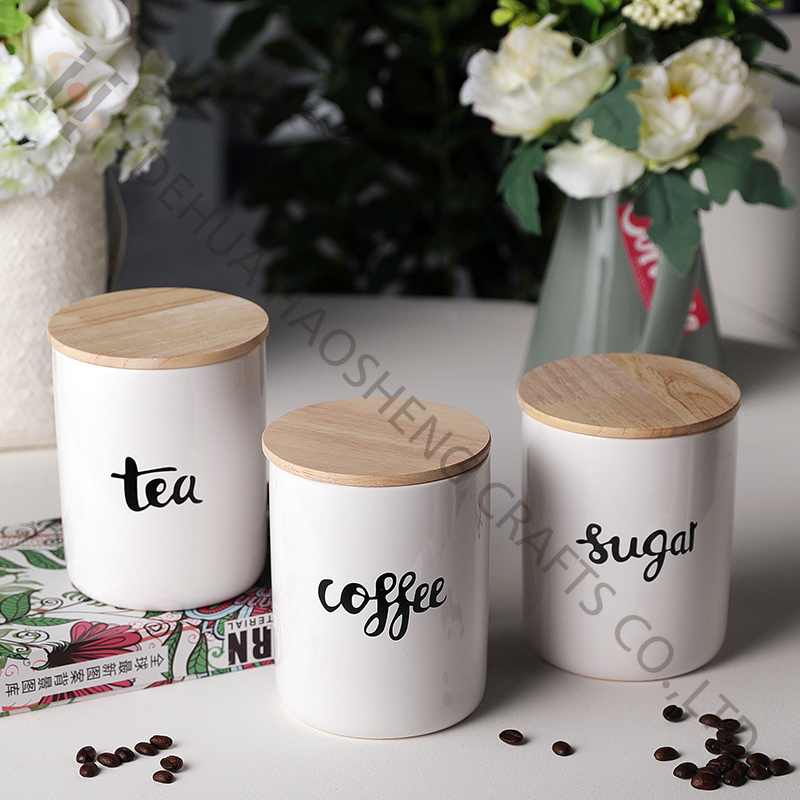 Ceramic Jar with decal