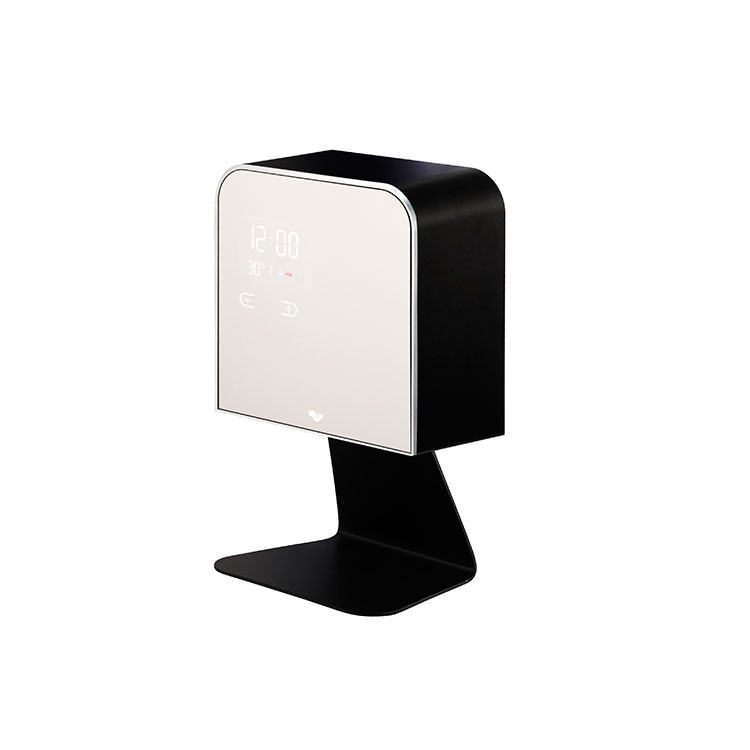 Kitchen and bathroom automatic smart soap dispenser desk stand with screen