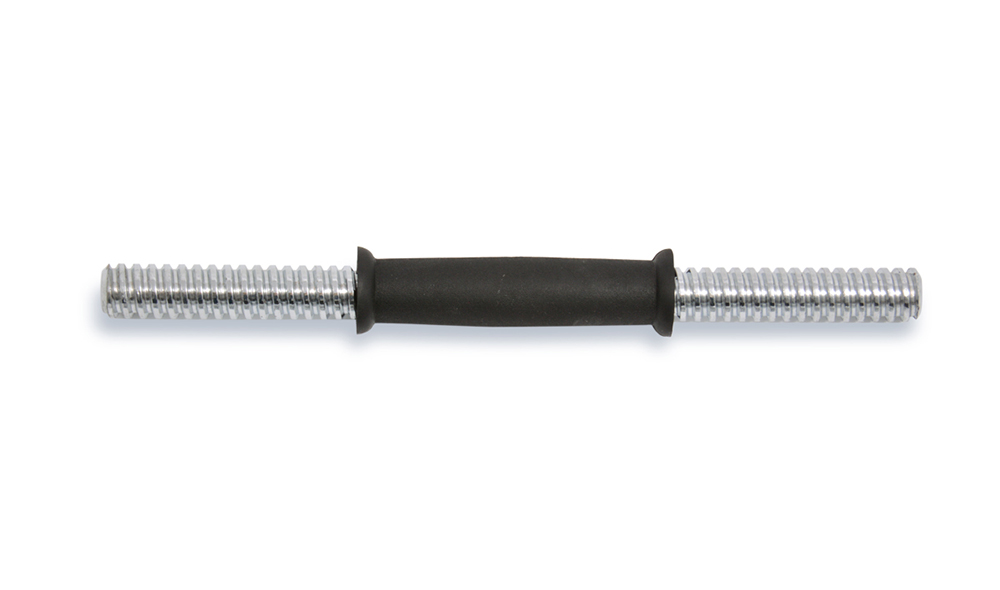 14" chrome rubber spinlock bar, solid