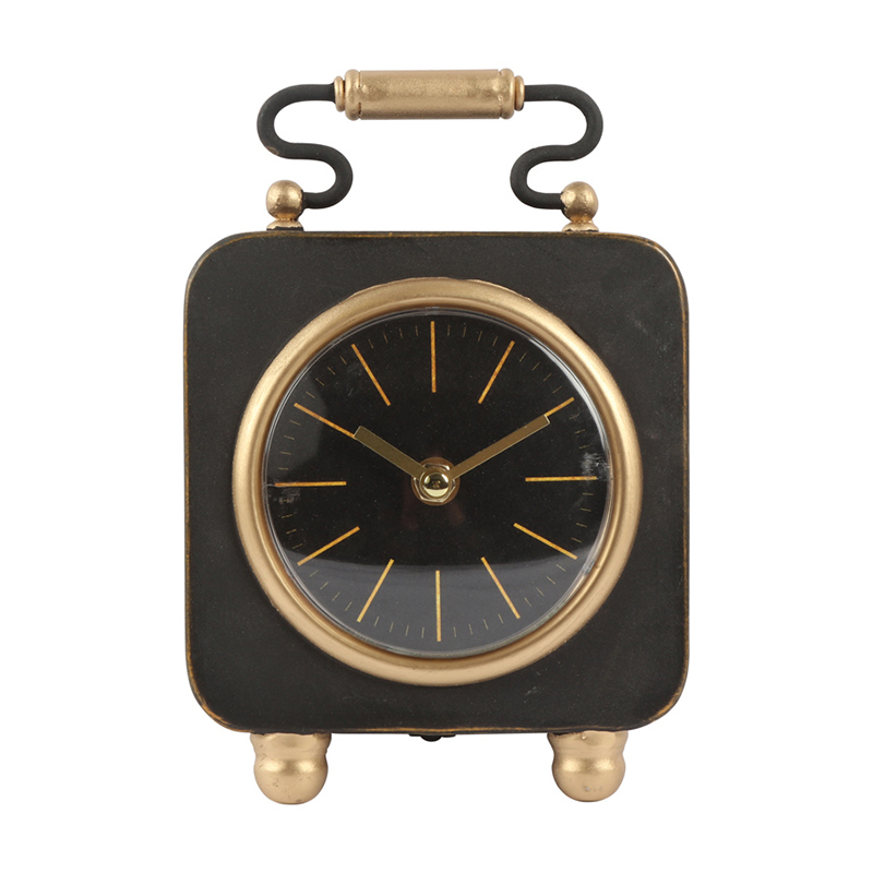 Iron Table Clock