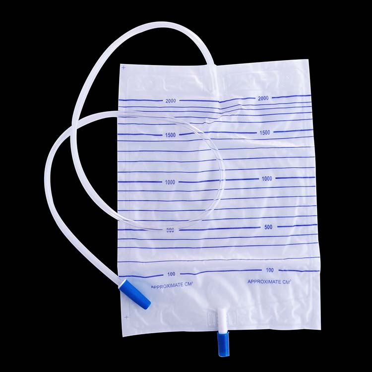 Urine Drainage Bag With Pull-Push Valve