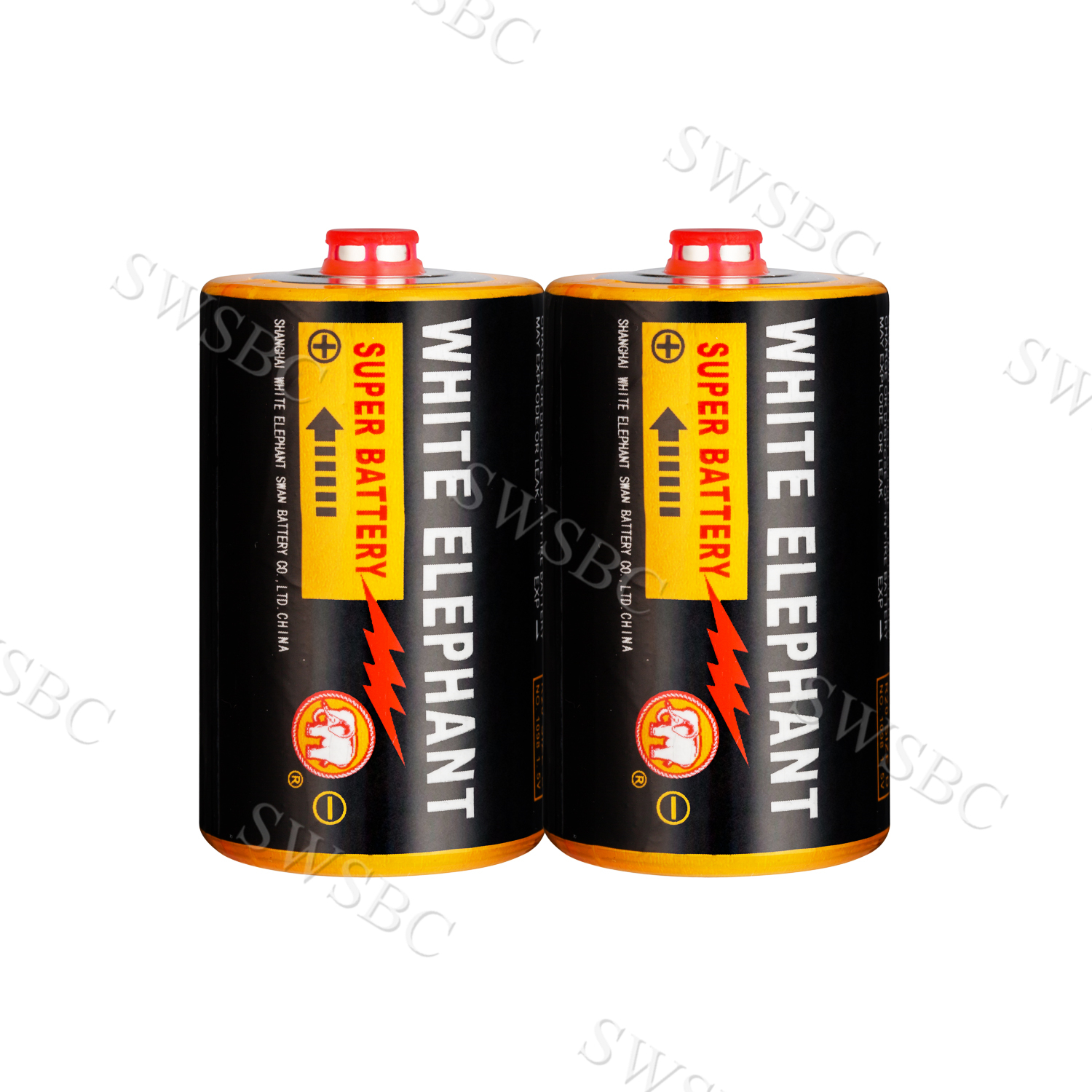 White Elephant R20 D Um-1 Carbon Zinc Battery