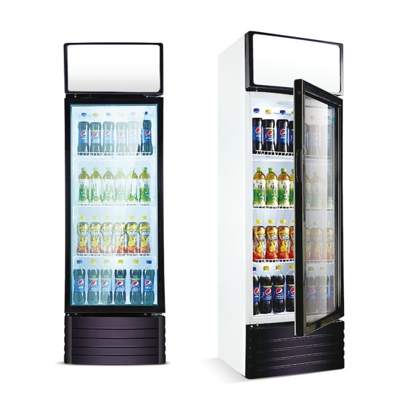 Upright showcase beverage cooler LC-279