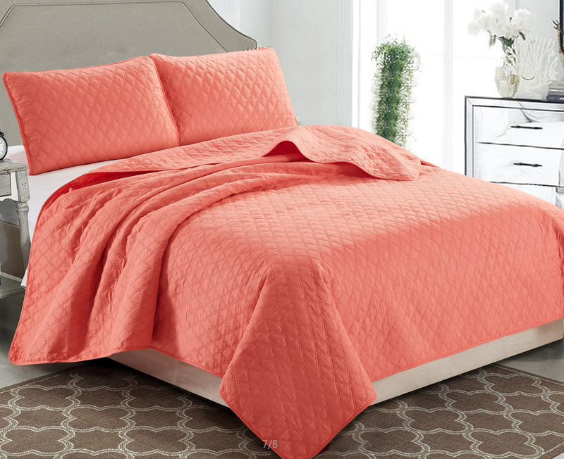 100%polystermicrofibersolidpisonicquiltset3pcs