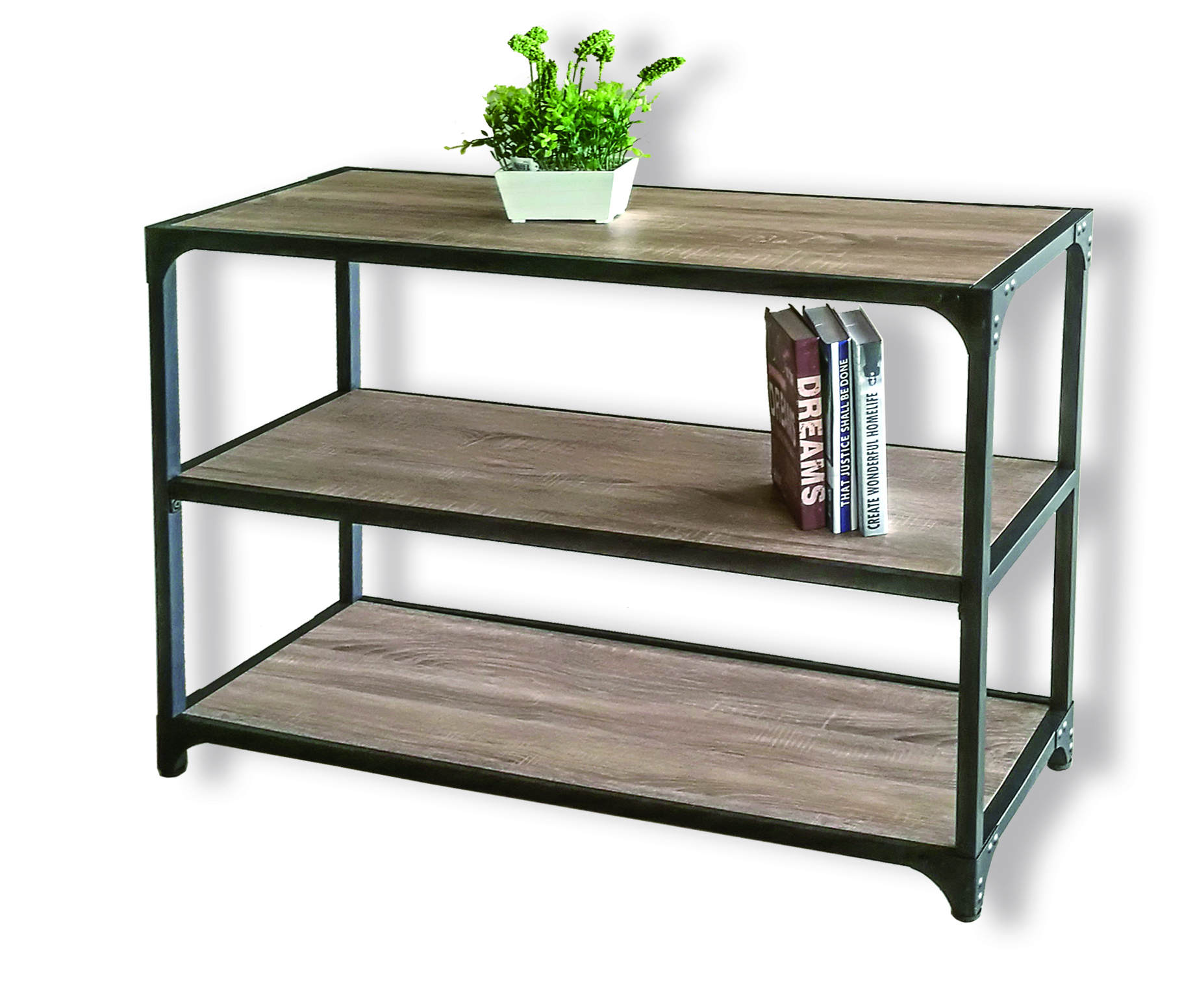 Multifunctional Space-Saving modern 3-tier storage shelf rack