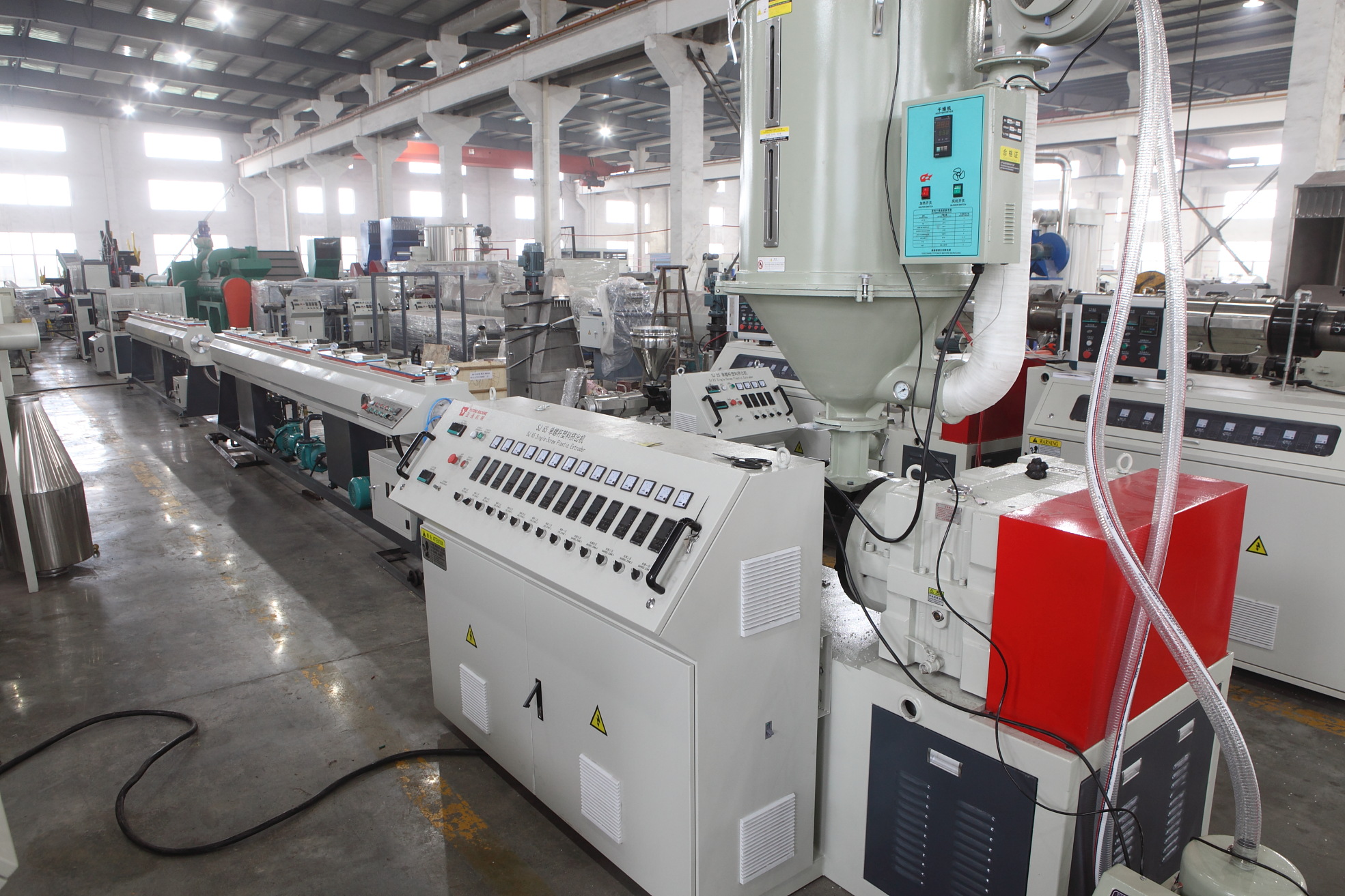 PE PPR pipe extrusion line