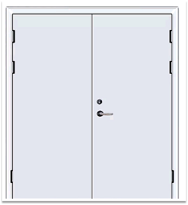 Steel access door