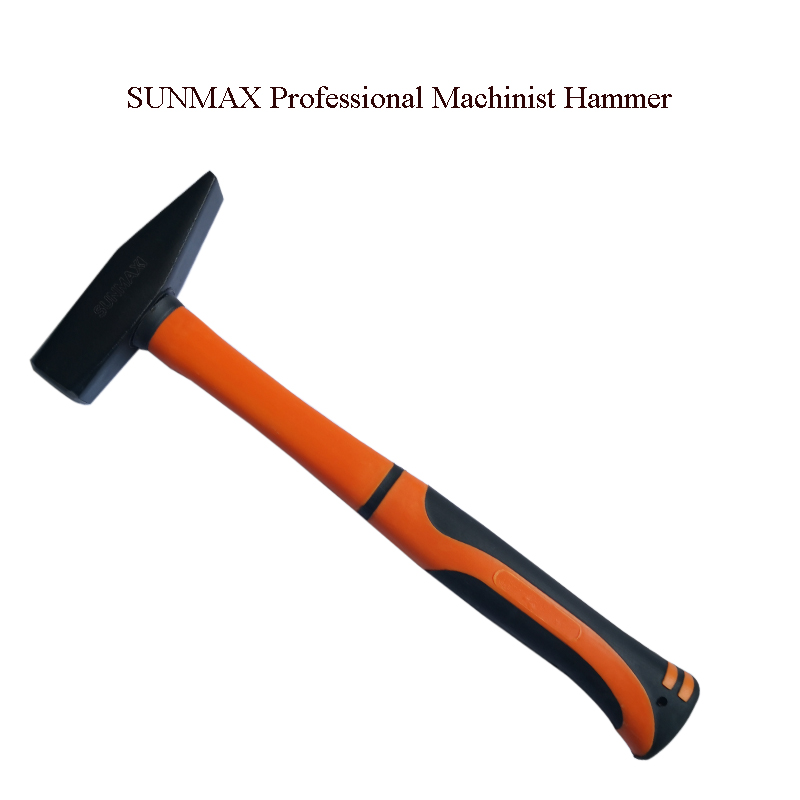 German type machinist hammer with TPR handle