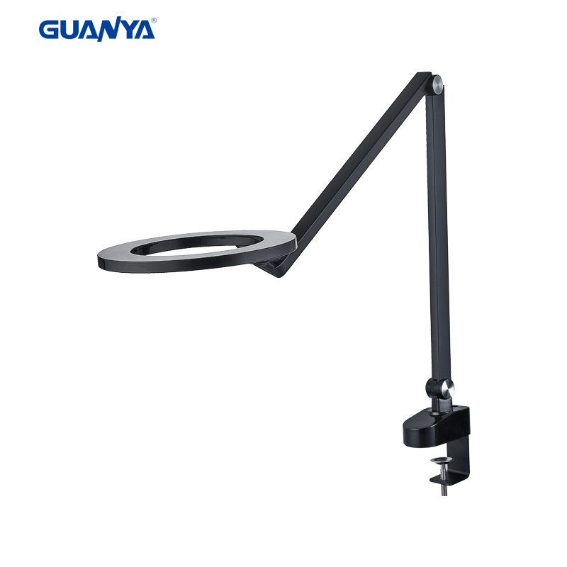 Remote control LED Desk lamp dimming color adjustment atmosphere office work reading books reading metal material long arm students learning table lamp