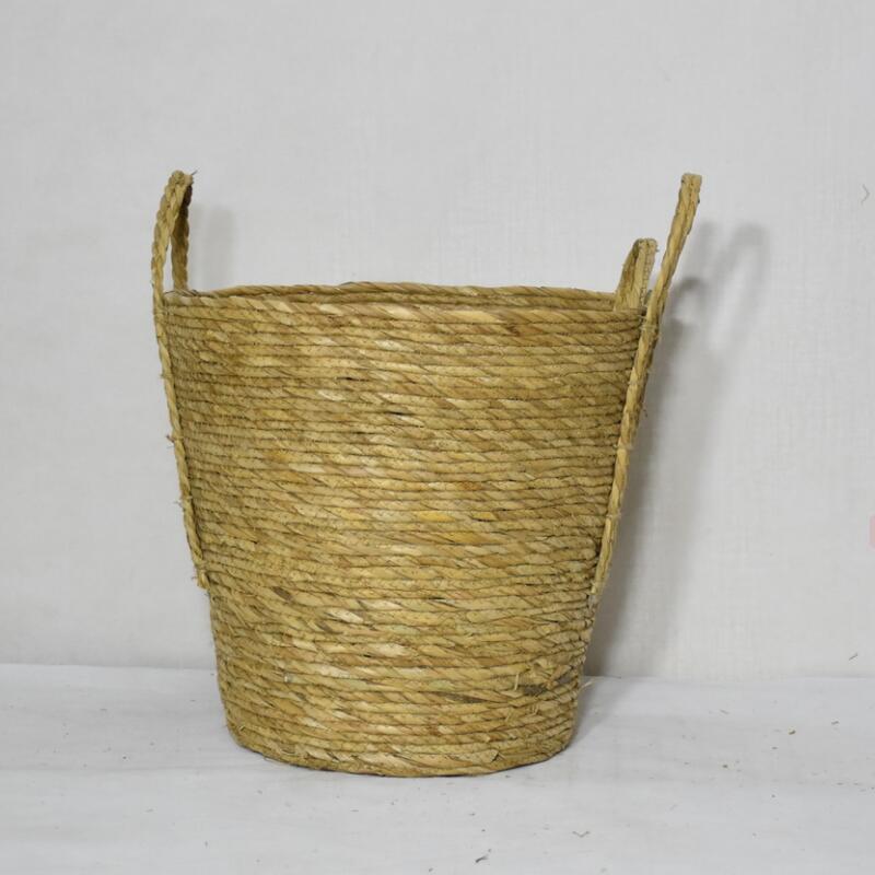 Woven Straw Basket