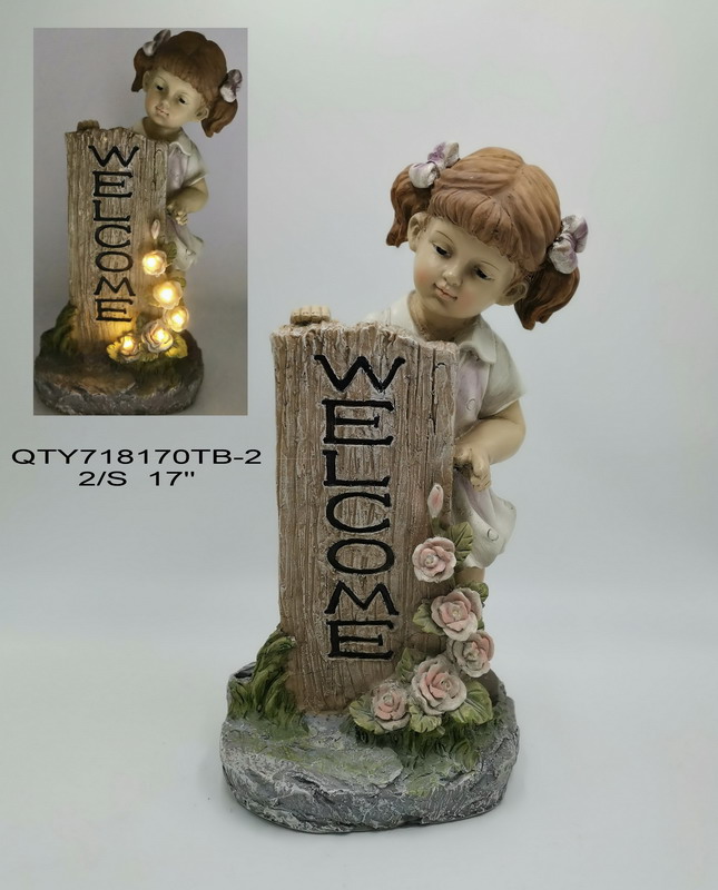 Garden kid with LED