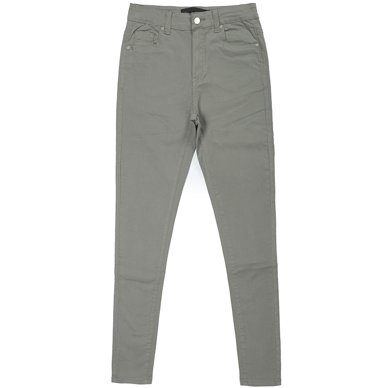 Summer soft thin amy color garment wash women jeans pants G2730