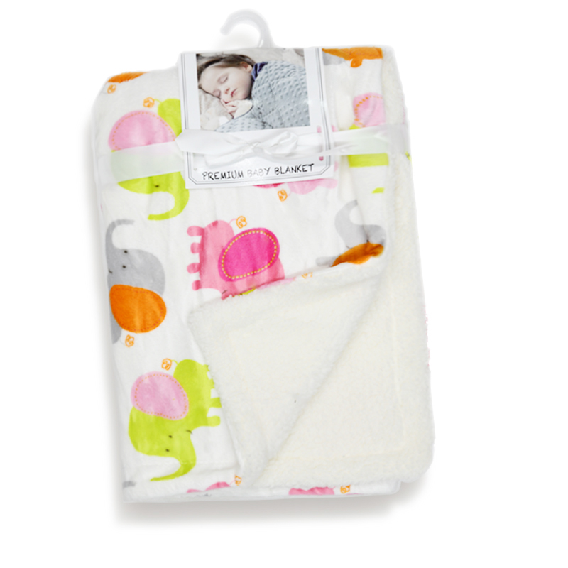 Wholesale cheap micro-minky baby blanket