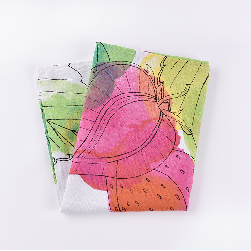 100% Cotton Halloween Embroidery Dish Cloth