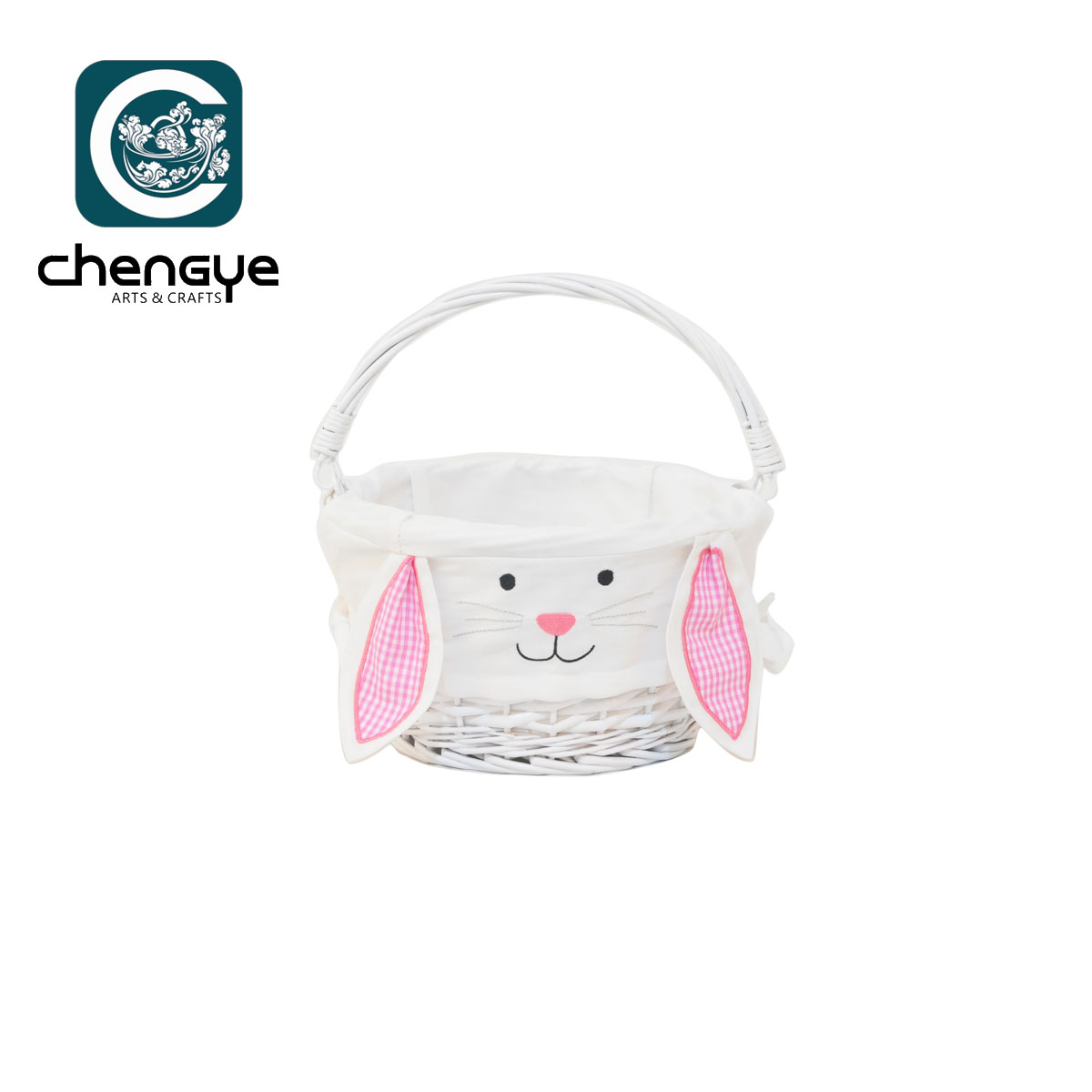 Hot Sale Lovely Willow Easter Festival Basket for Storage