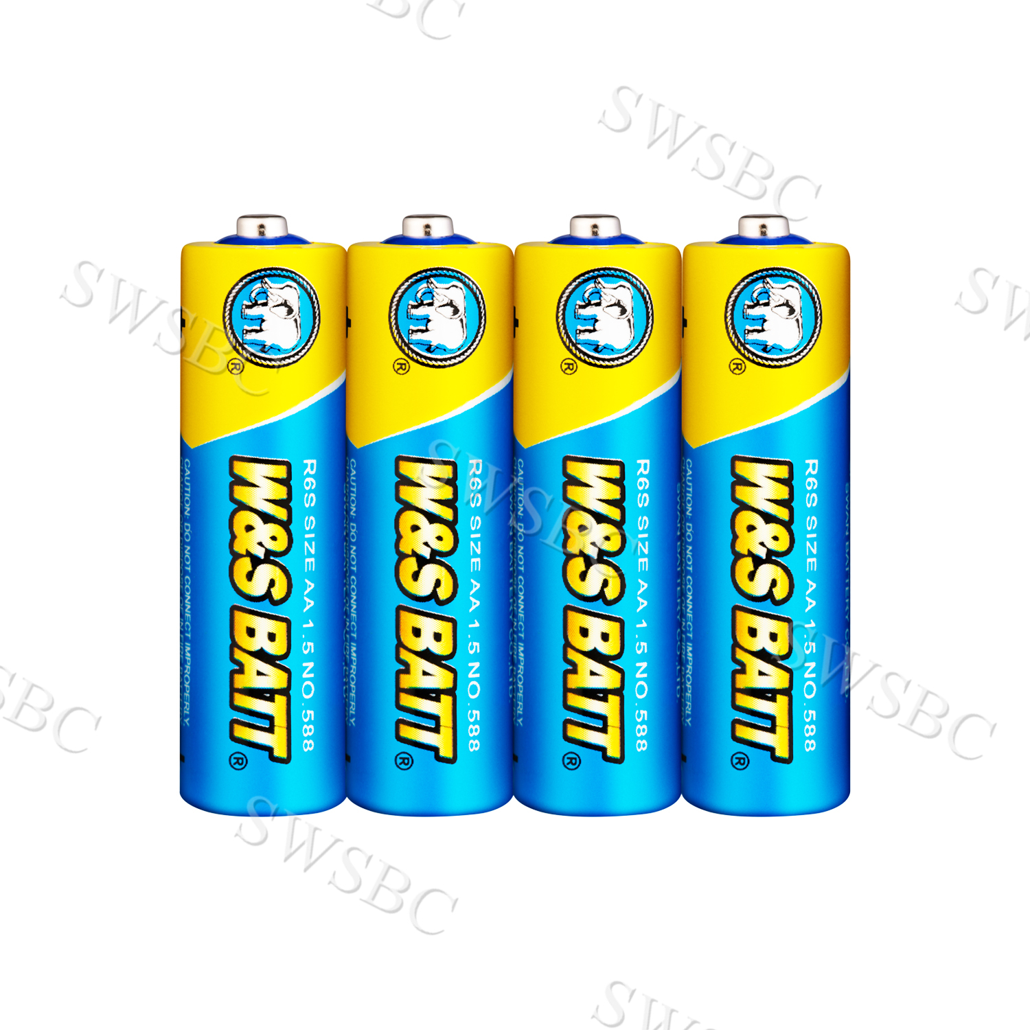 W&S BATT Brand Carbon Zinc Battery R6