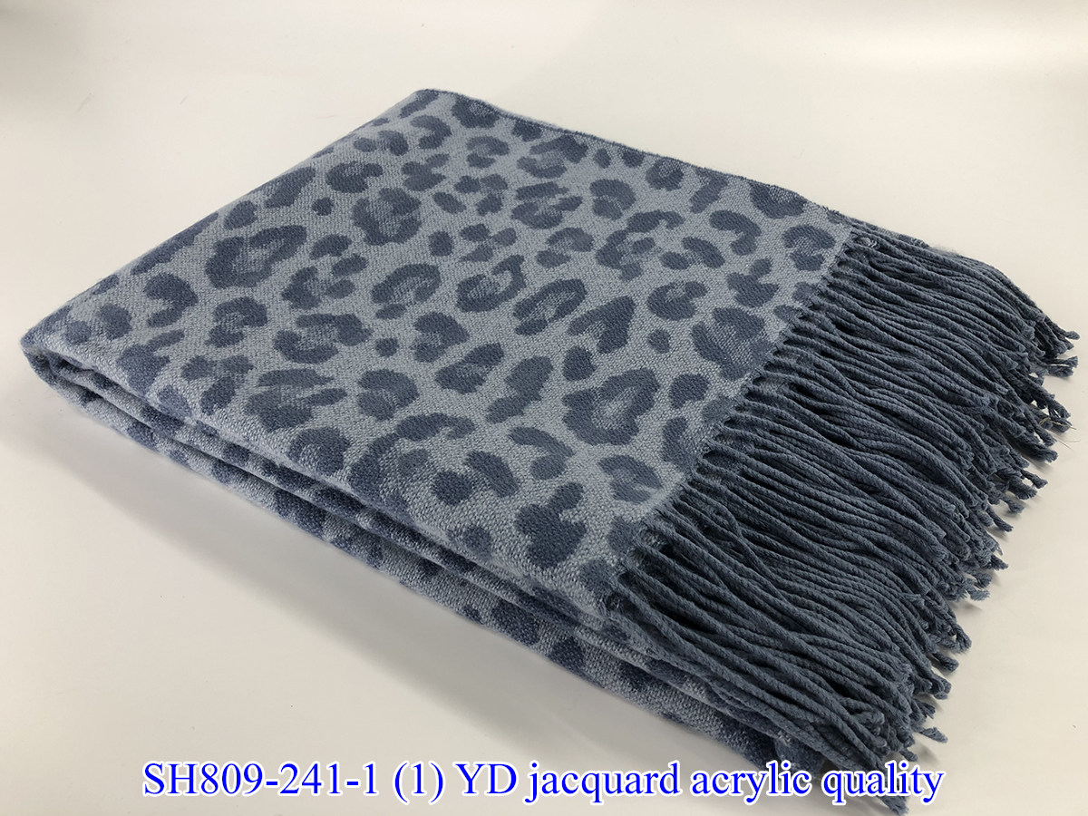 YD jacquard acrylic quality blanket