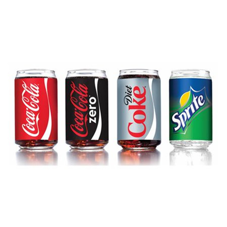 16 oz. Beverage Juice Can Glass