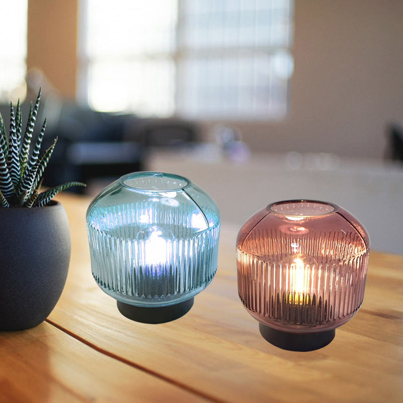 Metal glass decoration items
