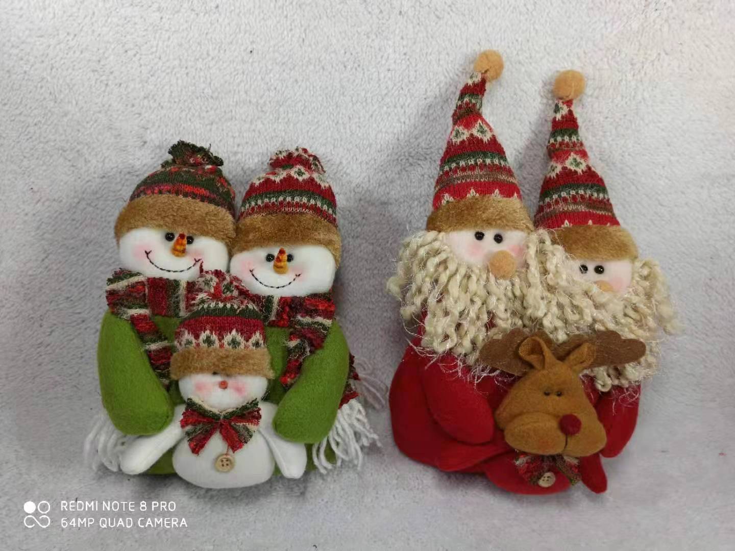 Christmas Santa Claus snowman,