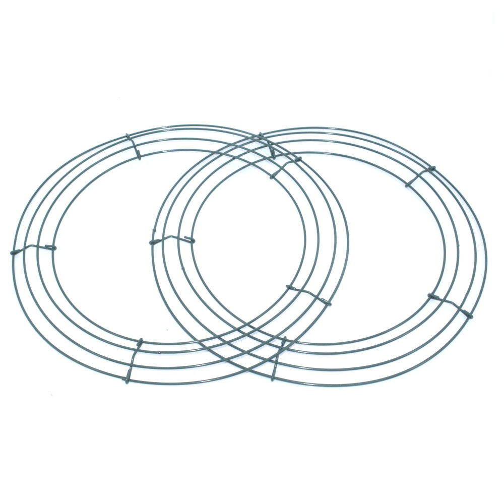 Metal Wreath Frame Decoration Wire Wreath Rings
