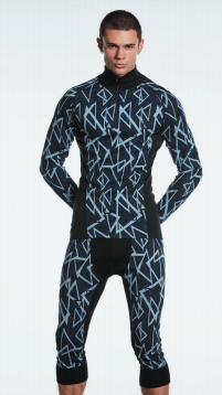 Merino wool Men sportswear jaquard set / merino / wool / wool jaquard